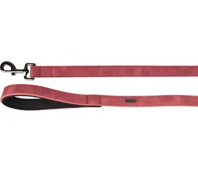 Flamingo Delu Vodítko s neoprenovým polstrováním červená 130x2.5cm