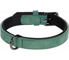 Flamingo Delu Obojek s neoprenovým polstrováním zelená S/M