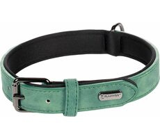 Flamingo Delu Obojek s neoprenovým polstrováním zelená M/L