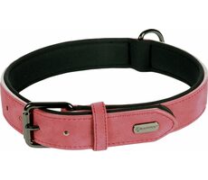 Flamingo Delu Obojek s neoprenovým polstrováním červená XL