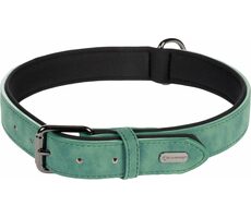 Flamingo Delu Obojek s neoprenovým polstrováním zelená XXL