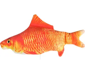 Flamingo Flounder Elektronická hračka pro kočky Ryba oranžová 30cm