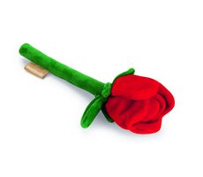 Beeztees Plyšová hračka pro psy červená růže 30cm