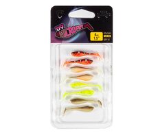 FOX Rage Gumová nástraha Micro Fry 4cm UV Mixed Colours (NMC061) 8ks