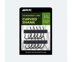 BKK Háček Curved Shank Velikost 2 10ks