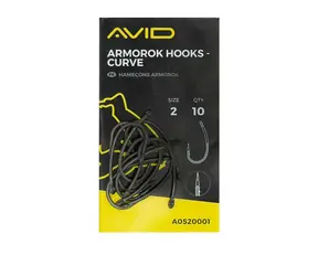 AVID Háček Armorok Curve Velikost 6 10ks