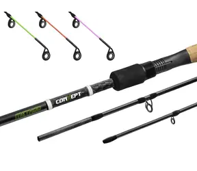 Delphin Prut Method CONXEPT 3,6m 60g + 3 špičky