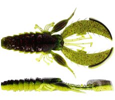 Westin Gumová nástraha CreCraw Creaturebait 8,5cm 7g Black/Chartreuse 5ks