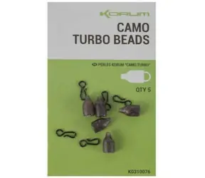 KORUM Zarážka Camo Turbo Bead 5ks