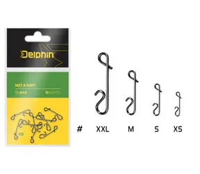 Delphin Bezuzlová spojka Not a Knot C-02 Velikost XXL 10ks