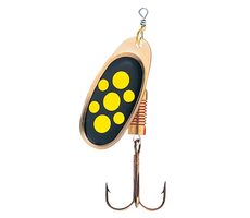 Effzett Třpytka Standard Spinner 6g Velikost 3 Black Yellow