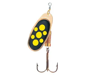 Effzett Třpytka Standard Spinner 6g Velikost 3 Black Yellow