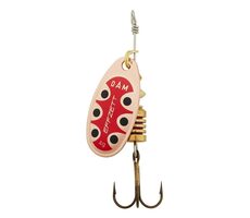 Effzett Třpytka Standard Spinner 6g Velikost 3 Copper Black Dot