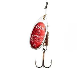 Effzett Třpytka Standard Spinner 6g Velikost 3 Reflex Red