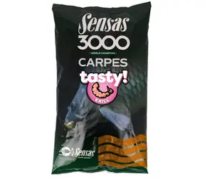 Sensas Vnadící směs 3000 Carp Tasty Krill 1kg