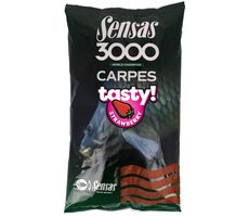 Sensas Vnadící směs 3000 Carp Tasty Strawberry 1kg