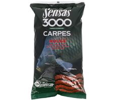 Sensas Vnadící směs 3000 Carpes Rouge (Kapr-červená) 1kg