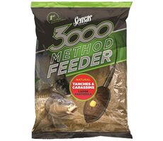 Sensas Vnadící směs 3000 Method Feeder Tanches Carrasins 1kg