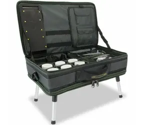 NGT Stolek s kufříkem Carp Bivvy Table System