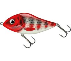 Salmo Wobler Slider Sinking 10cm 46g Holo Red Head Striper