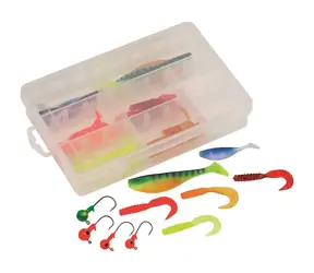 Kinetic Gumová nástraha Jig Kit Pike/Zander/Perch 32ks
