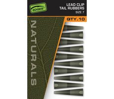 FOX Převlek Naturals Lead Clips Tail Rubbers Velikost 7 10ks