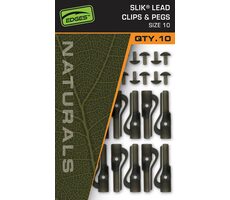 FOX Závěska Naturals Slik Lead Clip & Pegs Velikost 10 10ks