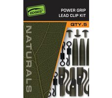 FOX Převlek Edges Naturals Power Grip Lead clip Kit 5ks