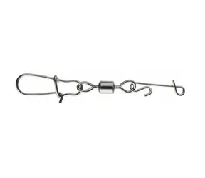 Daiwa Obratlík s karabinkou No Knot Fast Lock Swivel L 12kg 8ks
