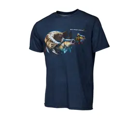 Savage Gear Tričko Cannibal Tee Blue S