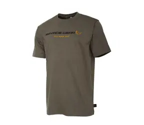 Savage Gear Tričko SG4 Logo T-Shirt Loden Green S