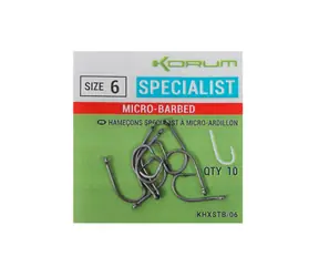 KORUM Háček Xpert Specialist Micro Hooks Velikost 8 10ks