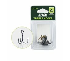 Zfish Trojháček Treble Hooks Z-779 Velikost 1/0 5ks