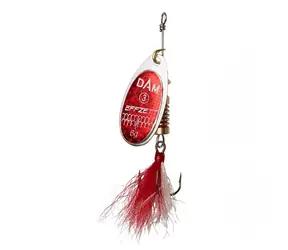 Effzett Třpytka Standard Spinner Dressed 3g Velikost 1 Reflex Red