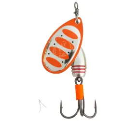 Savage Gear Třpytka Rotex Spinner Velikost 1 3,5g Fluo Orange Silver