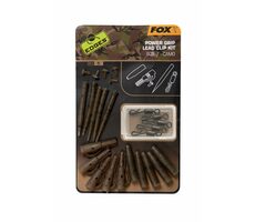 FOX Závěska Edges Camo Power Grip Lead Clip Kit Velikost 7 5ks