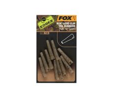 FOX Závěska Edges Camo Size 10 Slik Lead Clip Tail Rubber 10ks