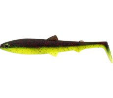 Westin Gumová nástraha Bullteez Shadtail 7,5cm 4g Black/Chartreuse 3ks