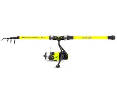 Saenger Sada prutu s navijákem Newcomer Set II 1,95m 10-30g Žlutá