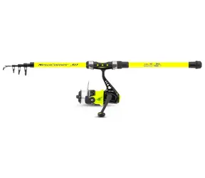 Saenger Sada prutu s navijákem Newcomer Set II 1,95m 10-30g Žlutá