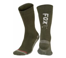 FOX Ponožky Green/Silver Thermolite Long Sock 44-47
