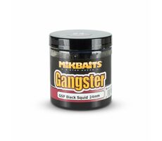 Mikbaits Boilies v dipu Gangster GSP Black Squid 250ml 24mm