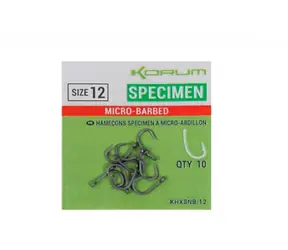KORUM Háček Xpert Specimen Micro Hooks Velikost 6 10ks