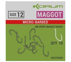 KORUM Háčky Xpert Maggot Velikost 16 10ks