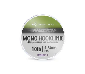 KORUM Vlasec Smokeshield Mono Hooklink 50m 0,28mm 10lb