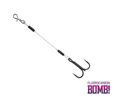 Delphin Návazec BOMB! Twisto Rigs Fluorocarbon Velikost 8 6cm 3ks