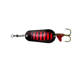 Effzett Třpytka Standard Spoon 3,2cm 6g Fluo Red/Black UV