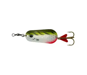 Effzett Třpytka Standard Spoon 6,5cm 30g Olive/Chartreuse Tiger UV