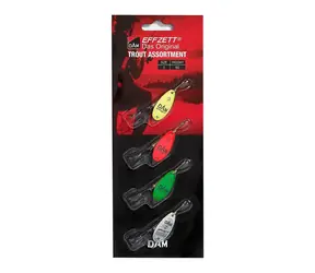 Effzett Třpytka Trout Spinner Assortment 6g Velikost 3 4ks
