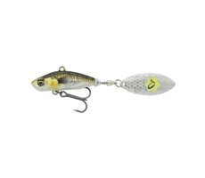 Savage Gear Wobler 3D Sticklebait Tailspin 8cm 18g Sinking Green Silver Ayu